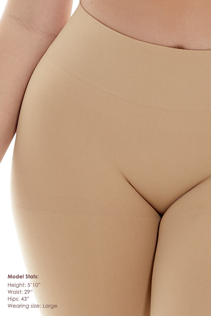 Seamless Butt Lifting Mid-Thigh Short