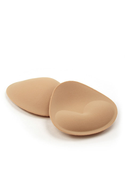 Boobles - Foam Triangle Push-up Bra Pads for adding curves to bras and swimsuits, lightweight and comfortable.