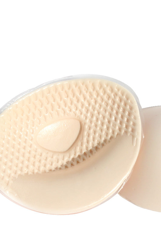 Boobles - Ventilated Large Lightweight Silicone Bra Pads with ventilated cross-hatch pattern for airflow and comfort.