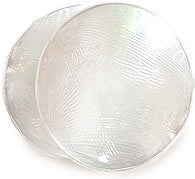 Clear Jiggly Silicone Butt Pads that are included in the Foxy Fanny Mid-thigh Panty Padded Underwear Set.