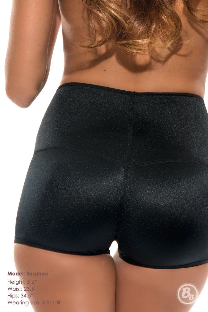 Model wearing Pick-Me-Up Butt Lifting Boxer Brief for a flattering fit, demonstrating extreme butt lifting and shapewear benefits.
