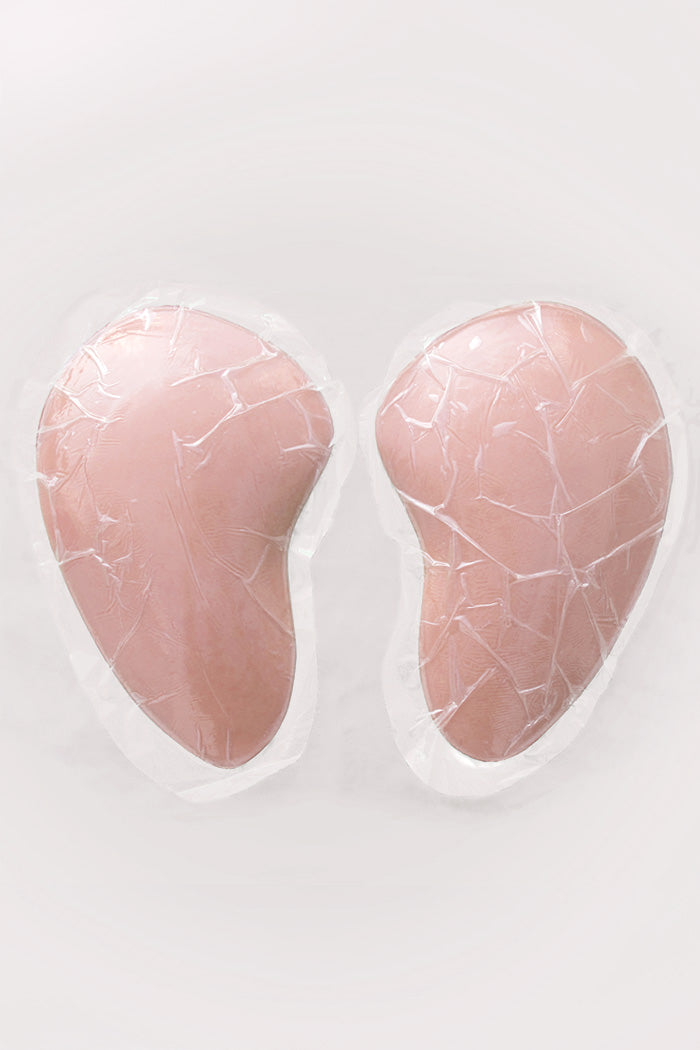 Sticky Hips Foam Hip Pads Self-Adhesive Foam Hip Pads in a pink design with a glossy finish.